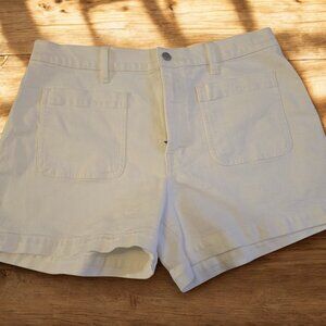 Classic White Shorts | High Rise | Everyday Summer Essential 🤍